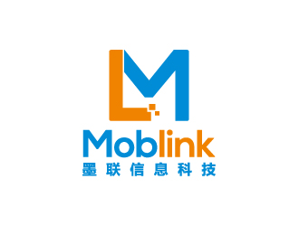 杨勇的Moblink  上海墨联信息科技有限公司logo设计