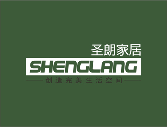 张顺江的圣朗家居logo设计
