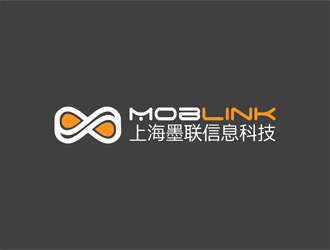 张顺江的Moblink  上海墨联信息科技有限公司logo设计