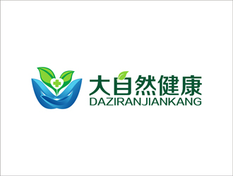 张顺江的大自然健康logo设计