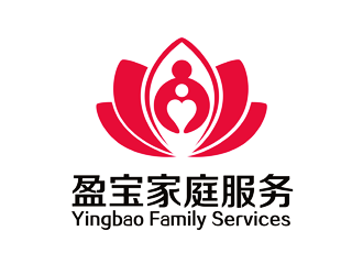 谭家强的盈宝家政服务logo设计logo设计