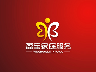 郑国麟的盈宝家政服务logo设计logo设计