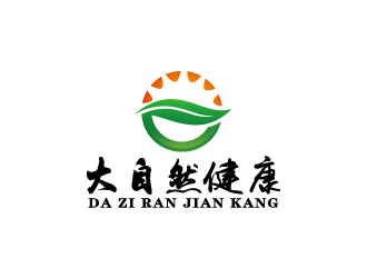 周金进的大自然健康logo设计