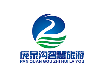 交城县庞泉沟智慧旅游服务有限公司logo设计