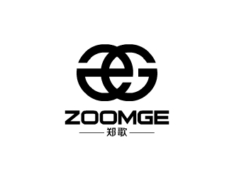 张发国的中文：郑歌，字母：ZOOMGElogo设计