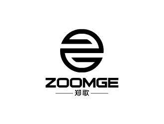 张发国的中文：郑歌，字母：ZOOMGElogo设计