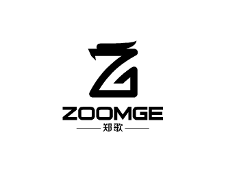 张发国的中文：郑歌，字母：ZOOMGElogo设计