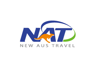 杨勇的New Aus Travel 新澳旅游logo设计