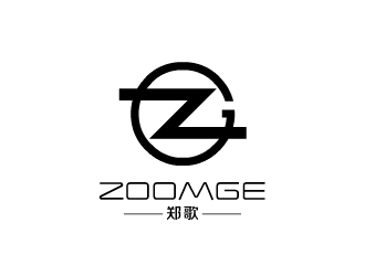 张发国的中文：郑歌，字母：ZOOMGElogo设计
