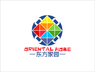 张顺江的东方家园logo设计
