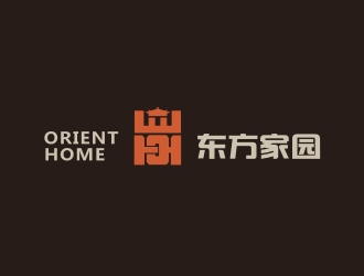姜彦海的东方家园logo设计