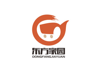 郭庆忠的东方家园logo设计