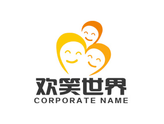 朱兵的欢笑世界 活动社交app网站logo设计logo设计