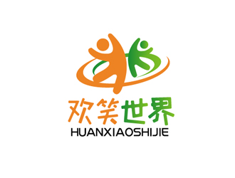 秦晓东的欢笑世界 活动社交app网站logo设计logo设计