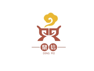 林恩维的鼎培小吃快餐logo设计
