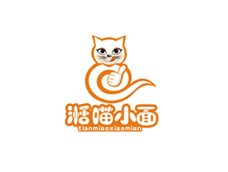 郑国麟的湉喵小面logo设计