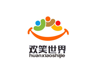 郭庆忠的欢笑世界 活动社交app网站logo设计logo设计