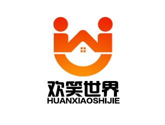 余亮亮的欢笑世界 活动社交app网站logo设计logo设计