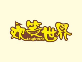 何嘉健的欢笑世界 活动社交app网站logo设计logo设计