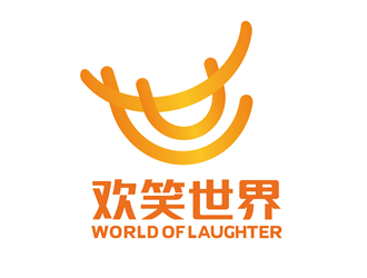 唐国强的欢笑世界 活动社交app网站logo设计logo设计
