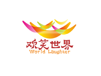 周国强的欢笑世界 活动社交app网站logo设计logo设计