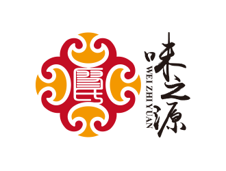 廖氏味之源logo设计
