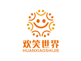 赵波的欢笑世界 活动社交app网站logo设计logo设计