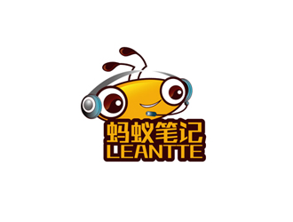 秦晓东的Leanote，中文“蚂蚁笔记”logo设计