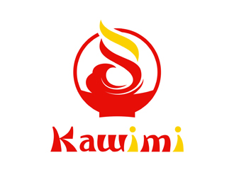 谭家强的Kawimi 快餐连锁餐厅logo设计