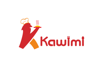 周国强的Kawimi 快餐连锁餐厅logo设计