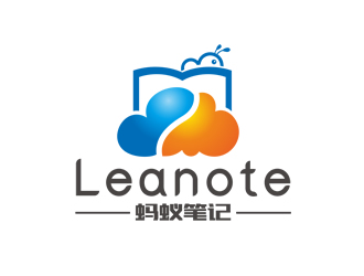 廖燕峰的Leanote，中文“蚂蚁笔记”logo设计