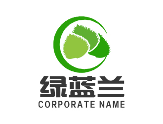 朱兵的绿蓝兰logo设计