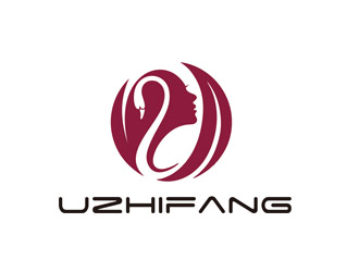 UZF瘦身美容院连锁店logo设计