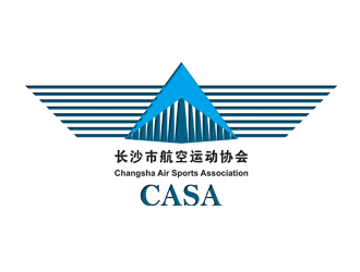 于洪涛的长沙市航空运动协会logo设计