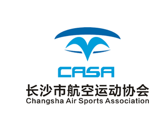 杨占斌的长沙市航空运动协会logo设计