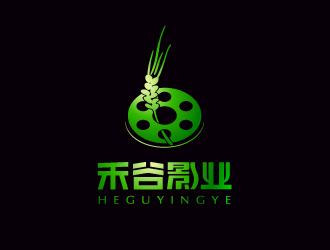 文大为的禾谷影业（深圳禾谷影业有限公司）logo设计