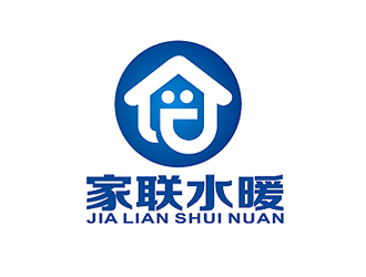 家联水暖logo设计
