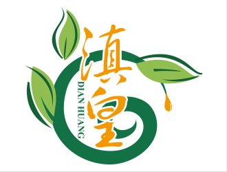黄安悦的滇皇 食用油logo设计