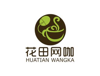 陈波的花田网咖logo设计