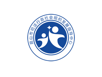 廖燕峰的昆山市司法行政社会组织发展指导中心logo设计