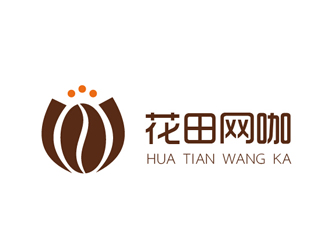 邹小考的花田网咖logo设计