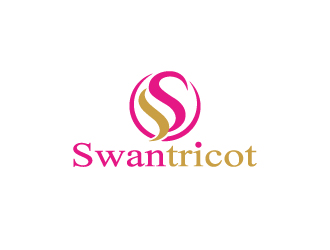 周金进的天鹅logo设计 swantricotlogo设计
