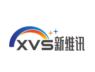 刘彩云的新维讯XVSlogo设计