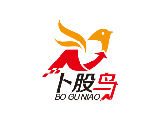 黄安悦的卜股鸟logo设计