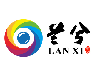 刘彩云的兰兮摄影文化传播公司logo设计