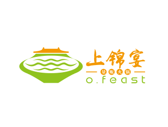 黄安悦的上锦宴 量贩火锅logo设计