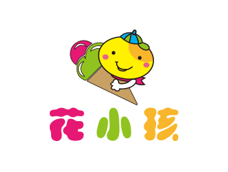 孙金泽的花小孩 甜品店logo设计