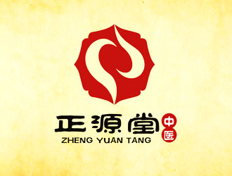 谭家强的正源堂中医logo设计