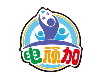 刘彩云的电顽加 电玩网吧logo设计