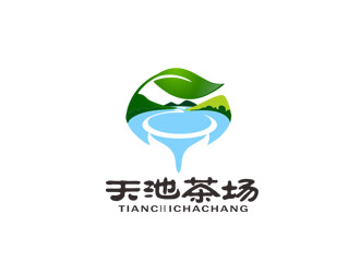 郭庆忠的天池茶场茶馆logo设计